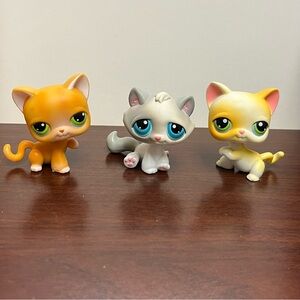 Littlest Pet Shop Cats Bundle of 3